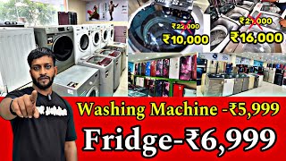 ₹5999 Factory Outlet Used Second Hand Fridge And Washing Machine In Bangalore Upto 50 Discount [upl. by Rudie]