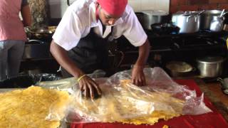 The Worlds Largest Tostones Fried Green Plantains [upl. by Dania334]