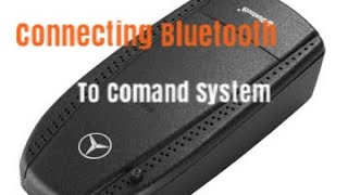 Mercedes Bluetooth connecting with Comand System W211 W219 [upl. by Jallier]