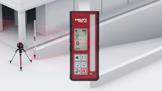 Hilti PR 30HVS  Ručné nastavenie sklonu [upl. by Llertnauq]