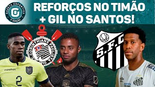 Félix Torres e Diego Palacios no Corinthians  Gil anunciado no Santos  GE 1ª edição 2812 185 [upl. by Glennon]