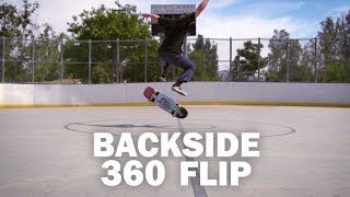 Backside 360 Flip Freddy Ernst  ShortSided [upl. by Azeel324]