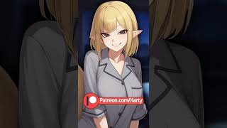 ASMR Preview Lamia Mommy Wants You In Bed  full version only on Patreon [upl. by Eibbob241]