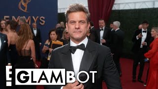 Joshua Jackson 2024 Emmys E Glambot [upl. by Otsirave]