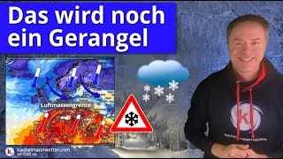 Das große Wintergerangel nächste Woche  Die Modelle hauen ordentlich einen raus [upl. by Arait184]