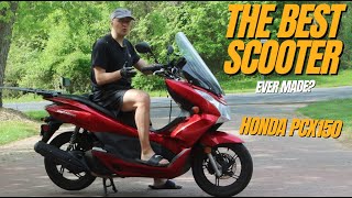 Is the Honda PCX150 the Best Scooter Engine Size Highway Power 100 MPG and Honda Reliability [upl. by Lugar]