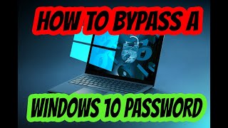 Forgot your Windows 10 password Bypass password quickly and easily [upl. by Nalaf]