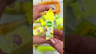 Packing Mini Bag with YELLOW Lip Balm Satisfying Video ASMR asmr ⭐️🌻🍋 [upl. by Gniliem802]