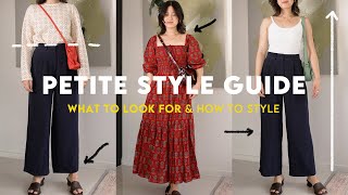 9 PETITE Style Tips To Build Your Perfect SpringSummer Outfits Petite Guide [upl. by Latoya583]