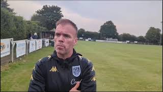 Bobby Wilkinson gave us his thoughts after todays victory at Highworth Town in the FA Cup [upl. by Elroy]