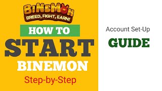 HOW TO START BINEMON stepbystep [upl. by Lopes150]