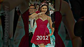 Alia Bhatt 💓 Journey From 2012 to 2022 💞 aliabhatt journey [upl. by Far458]