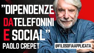 I social e dipendenze da telefonini  Dr Paolo Crepet [upl. by Nonnahc]