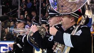 West Point Brass Anthem on Ice for the New York Rangers [upl. by Atena76]