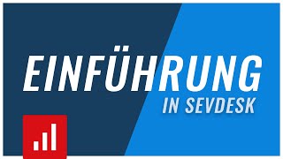 Einführung in sevdesk [upl. by Marcelia]