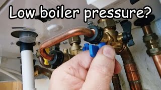 How To Increase Boiler Pressure On Ideal Logic Combi [upl. by Ilah349]