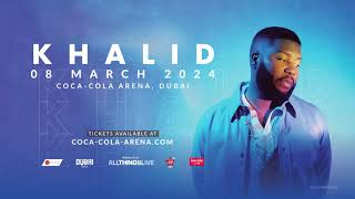 Khalid Live at CocaCola Arena on 8 March 2024 [upl. by Neirrad]