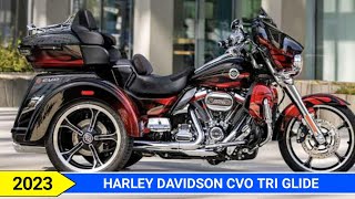 2023 Harley Davidson CVO Tri Glide Specs Colors and Price [upl. by Dugan]