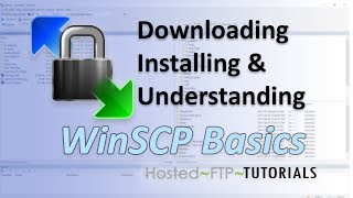 How to Use WinSCP Tutorial  downloading installing and understanding WinSCP [upl. by Learsiy]