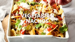 Vegetarian Nachos [upl. by Tteltrab]