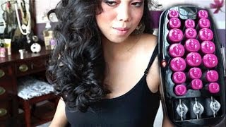 Conair MultiSize Hot Rollers First impression  itsjudytime [upl. by Lindley]