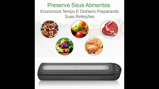 Seladora A Vácuo Automática Doméstica Importado Nutrichef [upl. by Naivart]