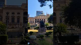 largo do Anhangabaú estadodesaopaulo teatro municipal [upl. by Caine]