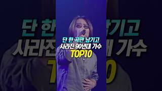 단 한 곡만 남기고 사라진 90년대 가수 TOP10 [upl. by Dabbs42]