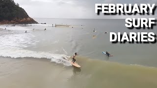 SURF DIARIES  CHERATING IN FEBRUARY [upl. by Anivlem802]