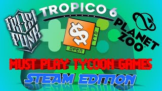 Top 16 MustPlay Tycoon Games for PC amp Steam in 2024 [upl. by Anilrahc974]