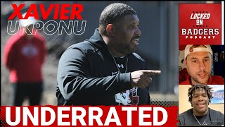 Wisconsin Badgers football 2025 commit Xavier Ukponu joins the show and talks about game [upl. by Enitram]