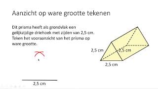 Aanzicht op ware grootte tekenen 4 VMBOKGT [upl. by Finley980]