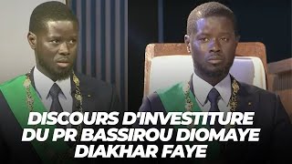 « Je garderais toujours à lesprit les lourds sacrifices consentis » SE M Bassirou Diomaye FAYE [upl. by Girish]