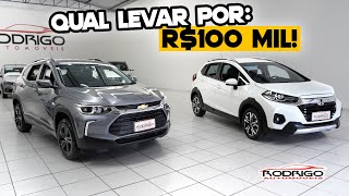 Comparativo HONDA WRV EXL ou TRACKER TURBO LT Veja qual SUV COMPRAR HOJE na RODRIGO AUTOMÓVEIS [upl. by Noid362]