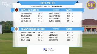 Seaham Harbour CC 2nd XI v Eppleton CC 2nd XI [upl. by Arytahs176]