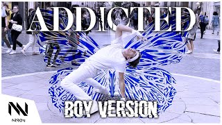 KPOP IN PUBLIC  Pixy  Addicted  Male Version Dance Cover by Arron [upl. by Armand365]