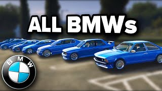 ALL BMW in GTA 5 in 1 Minute [upl. by Amlev]