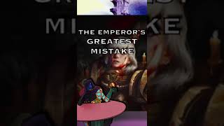 The Emperors Greatest Mistake  Warhammer 40K Lore short warhammerlore warhammer40k 40klore [upl. by Aicelav27]