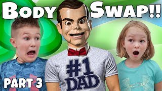 BODY SWAP Dad And SLAPPY Part 3 [upl. by Aicilav]