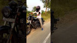 Royal Enfield Meteor 350royalenfieldbikes motovlogging trendingshortsbikeloverschainho [upl. by Dnalyram]