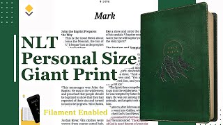 NLT Personal Size Giant Print Bible FilamentEnabled Edition [upl. by Leonerd731]