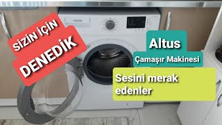 Altus 10kg çamaşır makinesi 10123 d [upl. by Sitoeht]