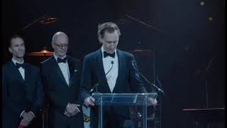 Tom Hiddleston read a message from the King [upl. by Oringas]