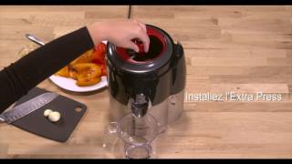 Recette coulis de poivrons grillés au Juice Expert 3 Magimix [upl. by Adil]