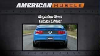 20112012 Mustang Magnaflow Exhaust Sound Clip Street Catback GT Review [upl. by Nnaid]