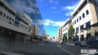 HOBART driving around the city Tasmania [upl. by Htennek142]