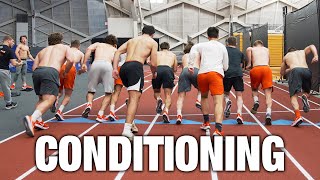 CONDITIONING WORKOUT WITH PRINCETON WRESTLING training [upl. by Semele717]