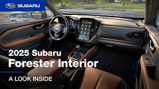 2025 Subaru Forester Interior  A Look Inside [upl. by Iret]