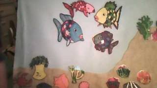 The Rainbow FishStorytellingFelt Board [upl. by Fry]