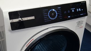 Bosch WQB246C9GB Serie 8 Heat pump Dryer [upl. by Clausen732]